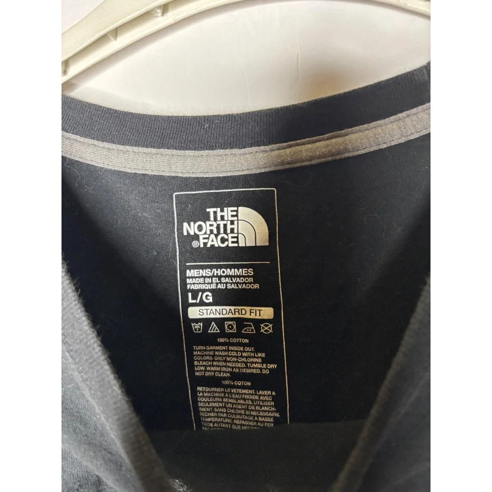 The North Face Mens Graphic‎ Logo T-Shirt Black Short Sleeve Crewneck Regular L